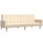 2-seater sofa bed in cream fabric by , Sofas - Ref: Foro24-375761, Price: 304,46 €, Discount: %