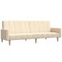 2-Sitzer-Schlafsofa aus cremefarbenem Stoff von , Sofas - Ref: Foro24-375761, Preis: 299,44 €, Rabatt: %