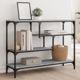Sonoma grauer Konsolentisch aus Holzwerkstoff, 100 x 30 x 75 cm von , Seitentische - Ref: Foro24-838916, Preis: 77,29 €, Raba...