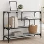 Sonoma gray engineered wood console table 100x30x75 cm by , Side tables - Ref: Foro24-838916, Price: 76,08 €, Discount: %