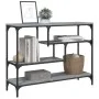 Sonoma gray engineered wood console table 100x30x75 cm by , Side tables - Ref: Foro24-838916, Price: 76,08 €, Discount: %