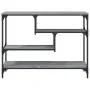 Mesa consola madera de ingeniería gris Sonoma 100x30x75 cm de , Mesas auxiliares - Ref: Foro24-838916, Precio: 76,08 €, Descu...