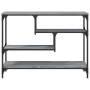 Sonoma grauer Konsolentisch aus Holzwerkstoff, 100 x 30 x 75 cm von , Seitentische - Ref: Foro24-838916, Preis: 77,29 €, Raba...