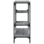 Mesa consola madera de ingeniería gris Sonoma 100x30x75 cm de , Mesas auxiliares - Ref: Foro24-838916, Precio: 76,08 €, Descu...