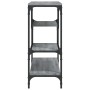 Sonoma grauer Konsolentisch aus Holzwerkstoff, 100 x 30 x 75 cm von , Seitentische - Ref: Foro24-838916, Preis: 77,29 €, Raba...