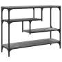 Sonoma grauer Konsolentisch aus Holzwerkstoff, 100 x 30 x 75 cm von , Seitentische - Ref: Foro24-838916, Preis: 77,29 €, Raba...