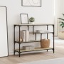 Mesa consola madera de ingeniería roble Sonoma 100x30x75 cm de , Mesas auxiliares - Ref: Foro24-838914, Precio: 66,90 €, Desc...