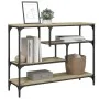 Sonoma oak engineered wood console table 100x30x75 cm by , Side tables - Ref: Foro24-838914, Price: 66,05 €, Discount: %
