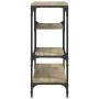 Mesa consola madera de ingeniería roble Sonoma 100x30x75 cm de , Mesas auxiliares - Ref: Foro24-838914, Precio: 66,90 €, Desc...