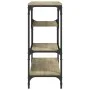 Sonoma oak engineered wood console table 100x30x75 cm by , Side tables - Ref: Foro24-838914, Price: 66,05 €, Discount: %