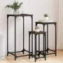 Stackable side tables 3 units oak brown engineered wood by , Side tables - Ref: Foro24-838942, Price: 49,54 €, Discount: %