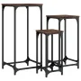 Stackable side tables 3 units oak brown engineered wood by , Side tables - Ref: Foro24-838942, Price: 49,54 €, Discount: %