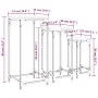 Mesas auxiliares apilables 3 uds madera ingeniería marrón roble de , Mesas auxiliares - Ref: Foro24-838942, Precio: 49,51 €, ...