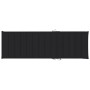 Tumbona con cojín negro madera de pino impregnada de , Tumbonas - Ref: Foro24-3065916, Precio: 157,05 €, Descuento: %