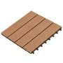 WPC Porch Tiles 30x30 cm 2 m² Brown 22 units by , Floors and carpets - Ref: Foro24-277796, Price: 117,65 €, Discount: %