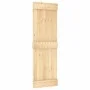 Sliding door with solid pine wood hardware 70x210 cm by , Doors - Ref: Foro24-3203139, Price: 163,08 €, Discount: %
