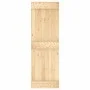 Sliding door with solid pine wood hardware 70x210 cm by , Doors - Ref: Foro24-3203215, Price: 165,94 €, Discount: %