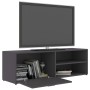 Grauer TV-Schrank aus Sperrholz, 120 x 34 x 37 cm von , TV-Möbel - Ref: Foro24-801154, Preis: 55,72 €, Rabatt: %