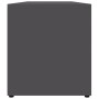 Grauer TV-Schrank aus Sperrholz, 120 x 34 x 37 cm von , TV-Möbel - Ref: Foro24-801154, Preis: 55,72 €, Rabatt: %