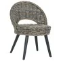 Schwarzer Kubu-Rattansessel von , Sessel - Ref: Foro24-285231, Preis: 207,83 €, Rabatt: %