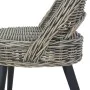 Schwarzer Kubu-Rattansessel von , Sessel - Ref: Foro24-285231, Preis: 207,83 €, Rabatt: %