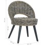 Butaca de ratán kubu negro by , Armchairs - Ref: Foro24-285231, Price: 211,60 €, Discount: %