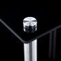 4-level black tempered glass shelf 40x40x100 cm by vidaXL, Bookcases and shelves - Ref: Foro24-249510, Price: 54,45 €, Discou...