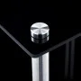 4-level black tempered glass shelf 40x40x100 cm by vidaXL, Bookcases and shelves - Ref: Foro24-249510, Price: 53,42 €, Discou...