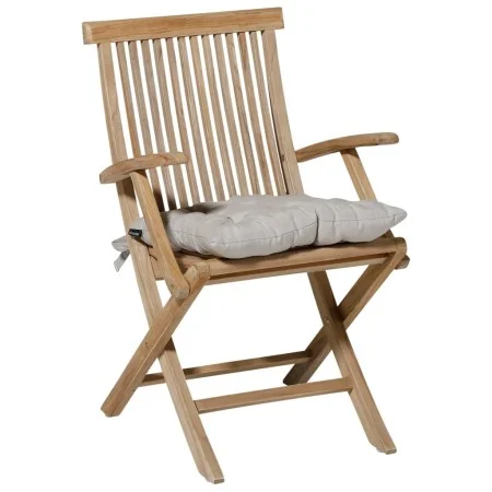 Madison Sitzkissen Panama 46x46 cm in hellem Beige. von , Kissen für Stühle und Sofas - Ref: Foro24-423715, Preis: 17,27 €, R...