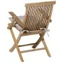Madison Sitzkissen Panama 46x46 cm in hellem Beige. von , Kissen für Stühle und Sofas - Ref: Foro24-423715, Preis: 17,27 €, R...