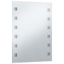 Espejo de pared de baño con LED 60x80 cm de vidaXL, Espejos - Ref: Foro24-144700, Precio: 82,78 €, Descuento: %