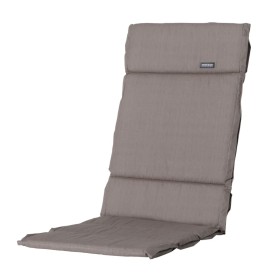 Madison Cojín para silla Basic fibra gris taupé 125x50 cm