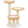 Cat scratcher with natural willow wood and sisal post by vidaXL, Cat furniture - Ref: Foro24-170724, Price: 72,49 €, Discount: %
