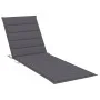 Sonnenliege mit anthrazitgrau imprägniertem Kiefernkissen von , Liegen - Ref: Foro24-3065909, Preis: 160,16 €, Rabatt: %