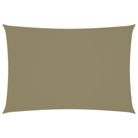 Rechteckige Segelmarkise Oxford beige Stoff 2,5x4,5 m von , Sonnenschirme - Ref: Foro24-135153, Preis: 41,02 €, Rabatt: %