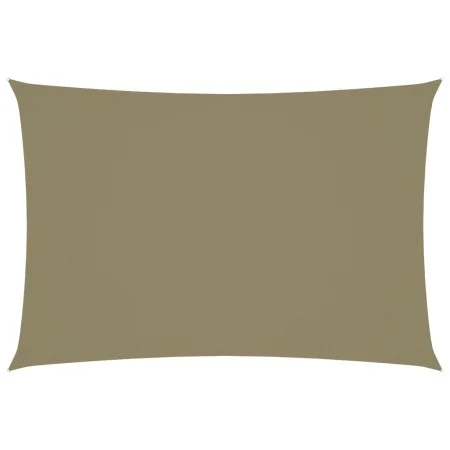 Rectangular beige Oxford fabric sail shade 2.5x4.5 m by , Umbrellas - Ref: Foro24-135153, Price: 39,80 €, Discount: %