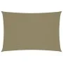 Rectangular beige Oxford fabric sail shade 2.5x4.5 m by , Umbrellas - Ref: Foro24-135153, Price: 39,80 €, Discount: %