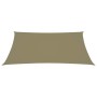 Rectangular beige Oxford fabric sail shade 5x6 m by , Umbrellas - Ref: Foro24-135164, Price: 83,57 €, Discount: %