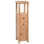 Eckmöbel aus massiver Eiche 26x26x94 cm von , Schließfächer und Lagerschränke - Ref: Foro24-243931, Preis: 128,03 €, Rabatt: %