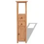 Eckmöbel aus massiver Eiche 26x26x94 cm von , Schließfächer und Lagerschränke - Ref: Foro24-243931, Preis: 128,03 €, Rabatt: %