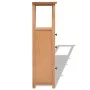 Eckmöbel aus massiver Eiche 26x26x94 cm von , Schließfächer und Lagerschränke - Ref: Foro24-243931, Preis: 128,03 €, Rabatt: %