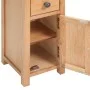 Eckmöbel aus massiver Eiche 26x26x94 cm von , Schließfächer und Lagerschränke - Ref: Foro24-243931, Preis: 128,03 €, Rabatt: %