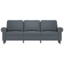 Sofá de 3 plazas terciopelo gris oscuro 180 cm de , Sofás - Ref: Foro24-359540, Precio: 286,10 €, Descuento: %