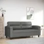 2-Sitzer-Sofa aus dunkelgrauem Mikrofaserstoff 140 cm von , Sofas - Ref: Foro24-359563, Preis: 224,16 €, Rabatt: %