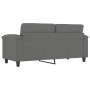 2-Sitzer-Sofa aus dunkelgrauem Mikrofaserstoff 140 cm von , Sofas - Ref: Foro24-359563, Preis: 227,49 €, Rabatt: %