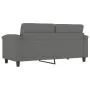 2-Sitzer-Sofa aus dunkelgrauem Mikrofaserstoff 140 cm von , Sofas - Ref: Foro24-359563, Preis: 224,16 €, Rabatt: %