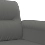 2-Sitzer-Sofa aus dunkelgrauem Mikrofaserstoff 140 cm von , Sofas - Ref: Foro24-359563, Preis: 227,49 €, Rabatt: %
