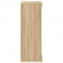 Sideboard with LED lights Sonoma oak 41x37x100 cm by , Sideboards - Ref: Foro24-836730, Price: 70,70 €, Discount: %