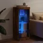 Sideboard mit LED-Leuchten Räuchereiche 41x37x100 cm von , Sideboards - Ref: Foro24-836732, Preis: 65,65 €, Rabatt: %