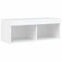 Wand-TV-Möbel mit LED-Beleuchtung, 6-teilig, aus weißem Ingenieurholz. von , TV-Möbel - Ref: Foro24-3216732, Preis: 240,84 €,...